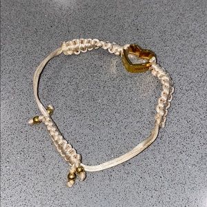 Juicy couture light pink cinch bracelet